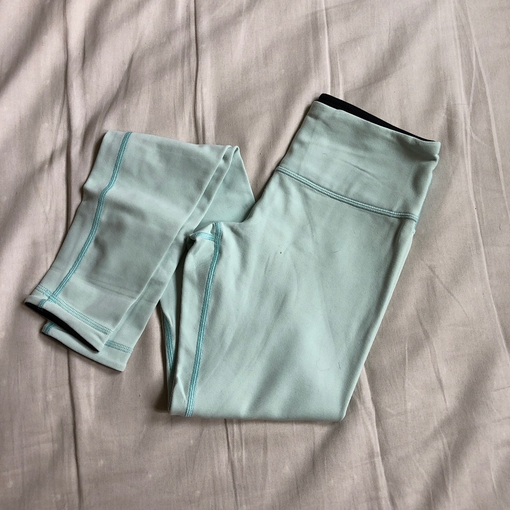 Lululemon wunder under reversible leggings